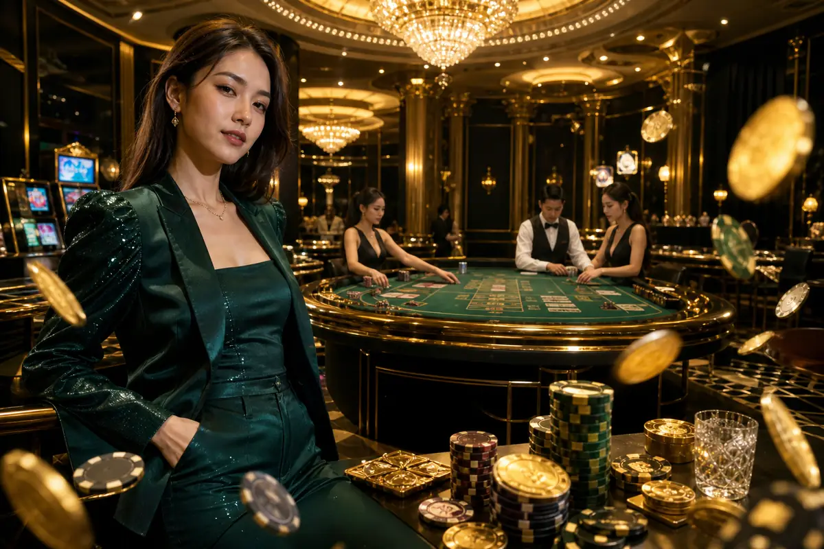 ak441 Casino suasana permainan roulette langsung